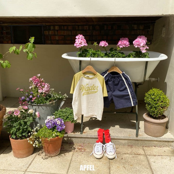 Apfel - Korean Children Fashion - #designkidswear - Waden Raglan Tee - 8