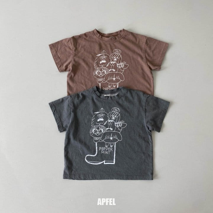 Apfel - Korean Children Fashion - #fashionkids - Peppermint Tee