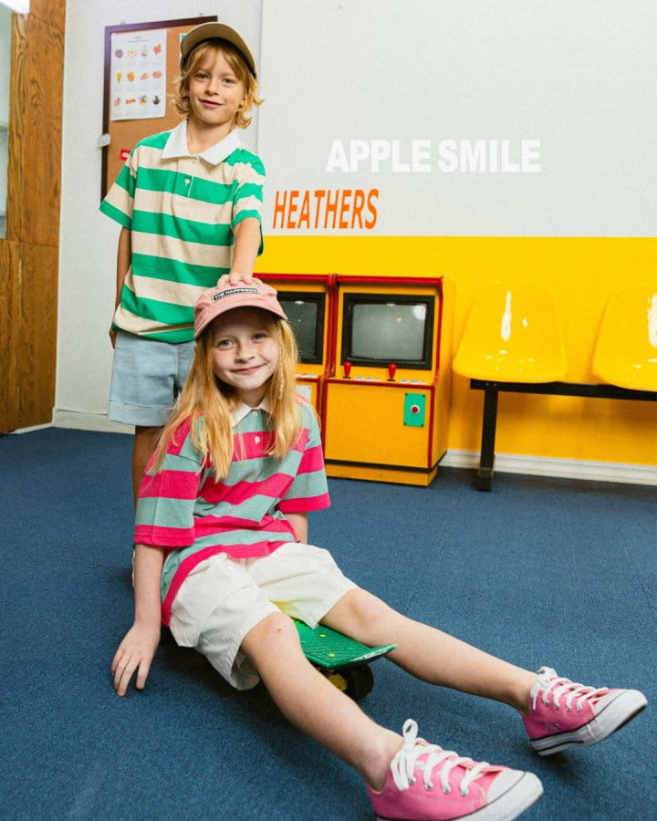 Apple Smile - Korean Children Fashion - #fashionkids - Vivid Shirt - 5