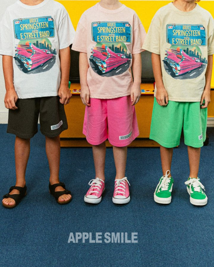 Apple Smile - Korean Children Fashion - #kidsstore - Street Pants