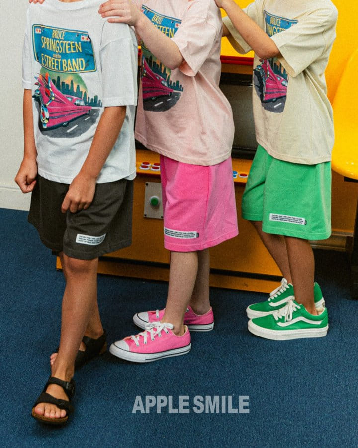 Apple Smile - Korean Children Fashion - #kidzfashiontrend - Street Pants - 2