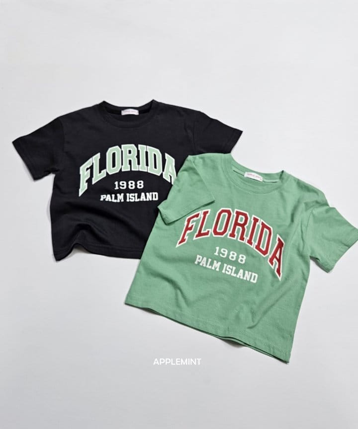 Applemint - Korean Children Fashion - #Kfashion4kids - Florida Tee - 9