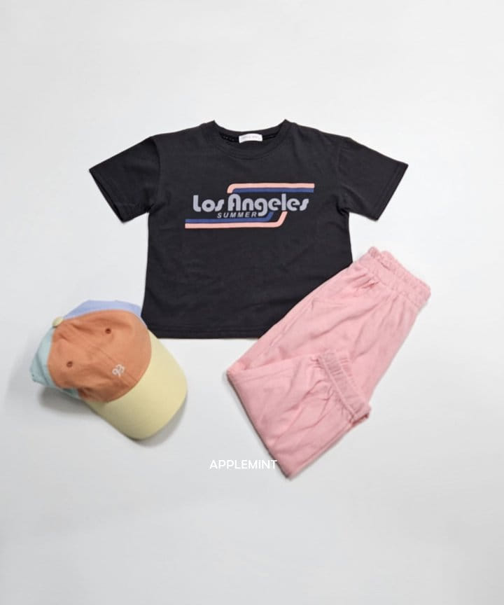 Applemint - Korean Children Fashion - #childofig - Los Angeles Tee - 6