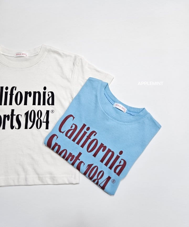 Applemint - Korean Children Fashion - #stylishchildhood - California Tee - 4