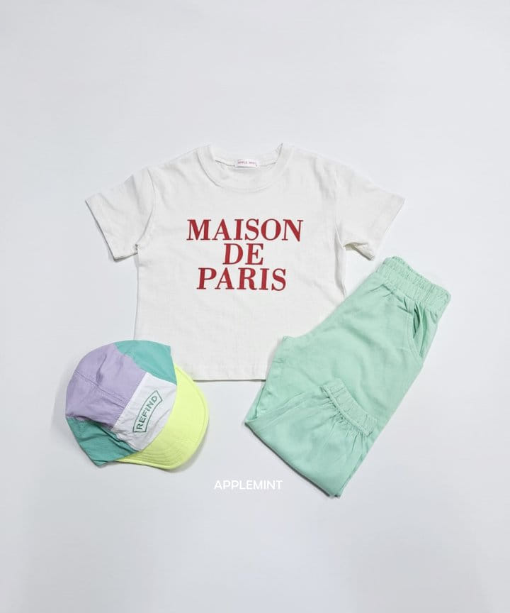 Applemint - Korean Children Fashion - #childrensboutique - Paris Tee - 5