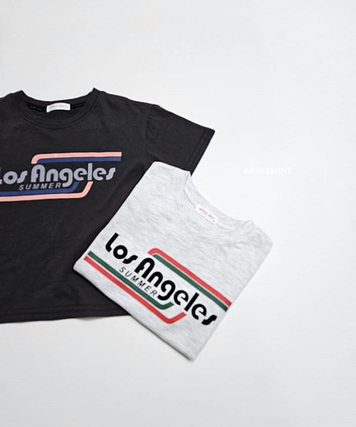 Applemint - Korean Children Fashion - #todddlerfashion - Los Angeles Tee - 3