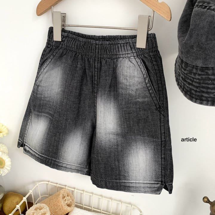 Article - Korean Children Fashion - #Kfashion4kids - L marble Shorts - 5