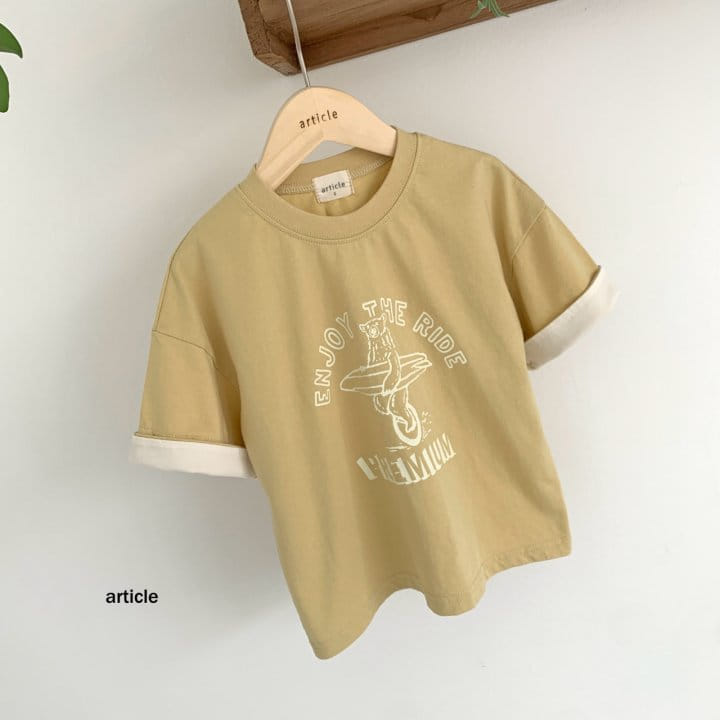 Article - Korean Children Fashion - #childrensboutique - Folder Suffer Tee - 3