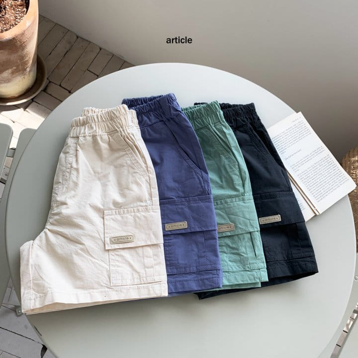 Article - Korean Children Fashion - #designkidswear - Noang Cargo Shorts - 10