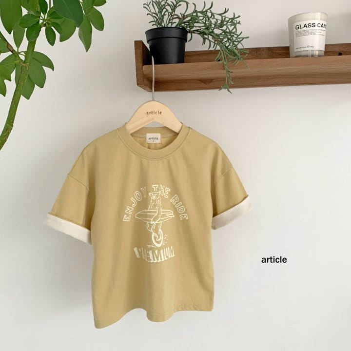 Article - Korean Children Fashion - #childrensboutique - Folder Suffer Tee - 4