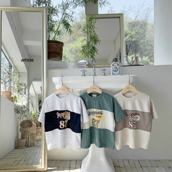 Article - Korean Children Fashion - #designkidswear - New Jersey  Mesh Tee