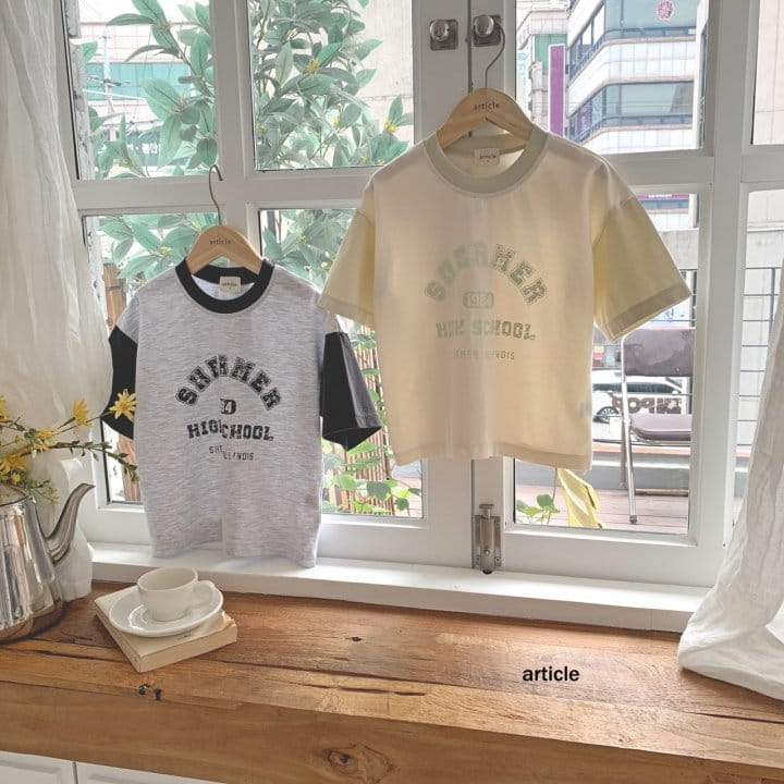 Article - Korean Children Fashion - #discoveringself - Sumer Color Tee - 7