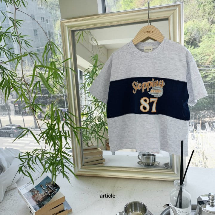 Article - Korean Children Fashion - #kidzfashiontrend - New Jersey  Mesh Tee - 6