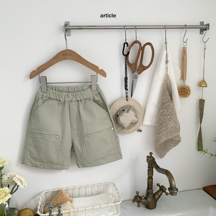 Article - Korean Children Fashion - #magicofchildhood - Unique Rivet Shorts - 6