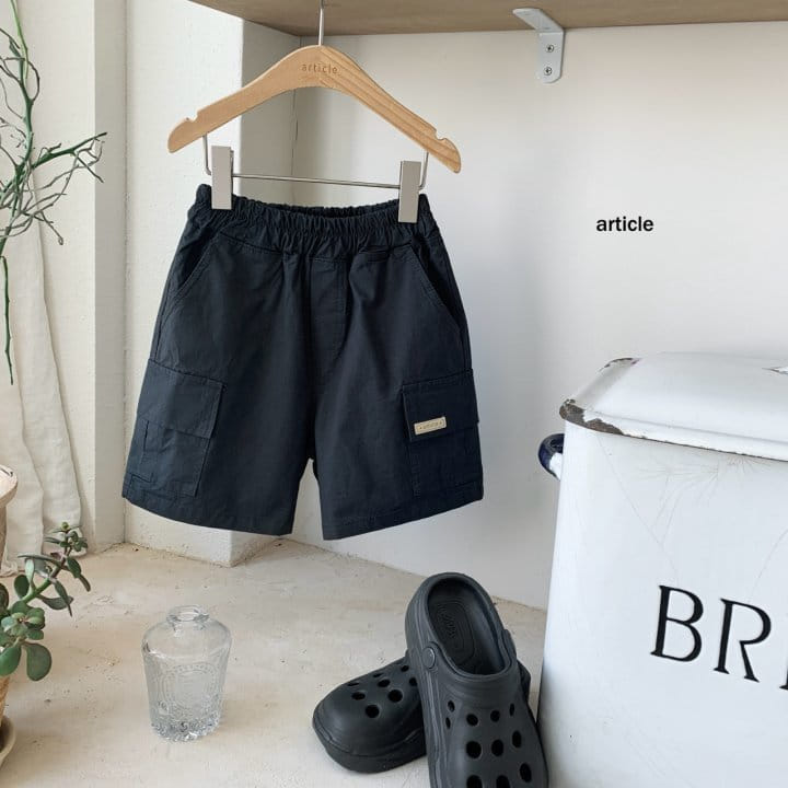 Article - Korean Children Fashion - #stylishchildhood - Noang Cargo Shorts - 7