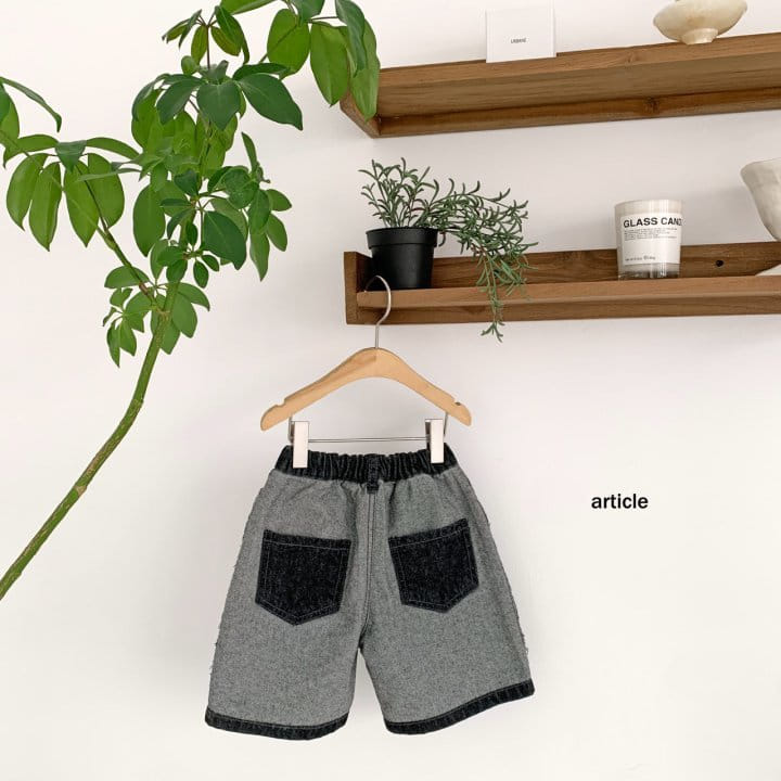 Article - Korean Children Fashion - #stylishchildhood - Omu Denim Shorts - 6