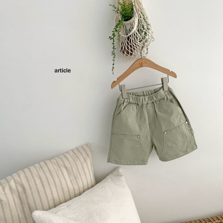 Article - Korean Children Fashion - #todddlerfashion - Unique Rivet Shorts - 9