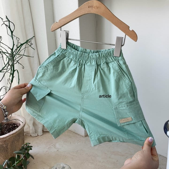 Article - Korean Children Fashion - #todddlerfashion - Noang Cargo Shorts - 5