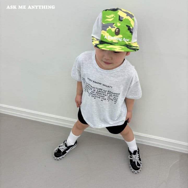 Ask Me Anything - Korean Children Fashion - #Kfashion4kids - Banana Tee - 10