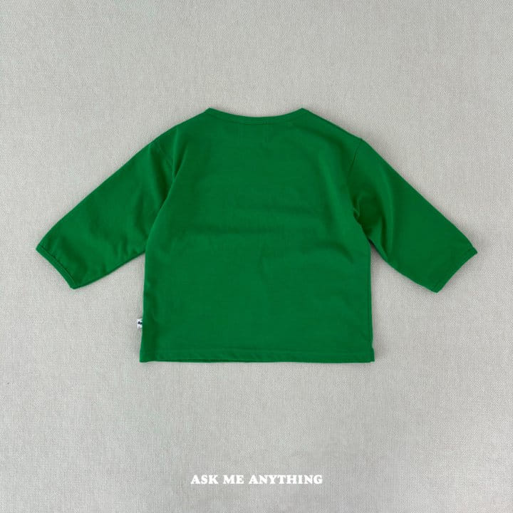 Ask Me Anything - Korean Children Fashion - #Kfashion4kids - Simple Long Tee - 6