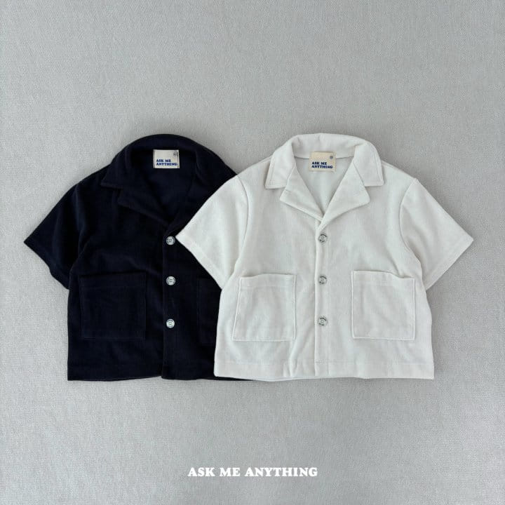 Ask Me Anything - Korean Children Fashion - #kidzfashiontrend - Mild Terry Shirt - 4