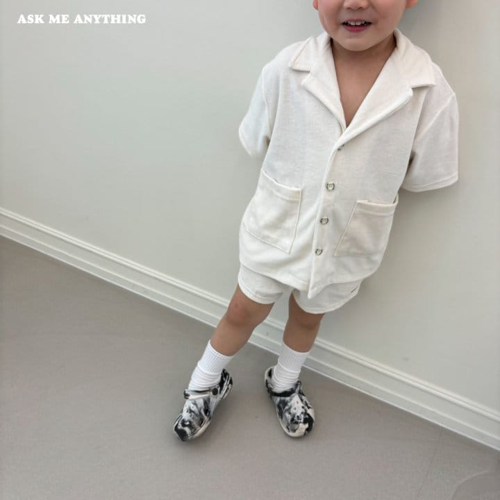 Ask Me Anything - Korean Children Fashion - #childofig - Mild Terry Shirt - 10