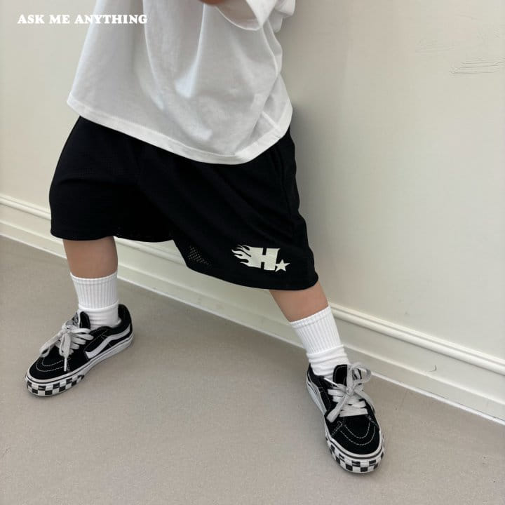 Ask Me Anything - Korean Children Fashion - #childrensboutique - Flame Mesh Pants