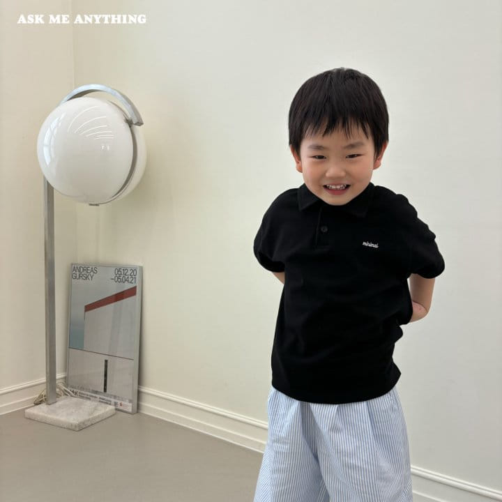 Ask Me Anything - Korean Children Fashion - #discoveringself - PK Minimal Tee - 3