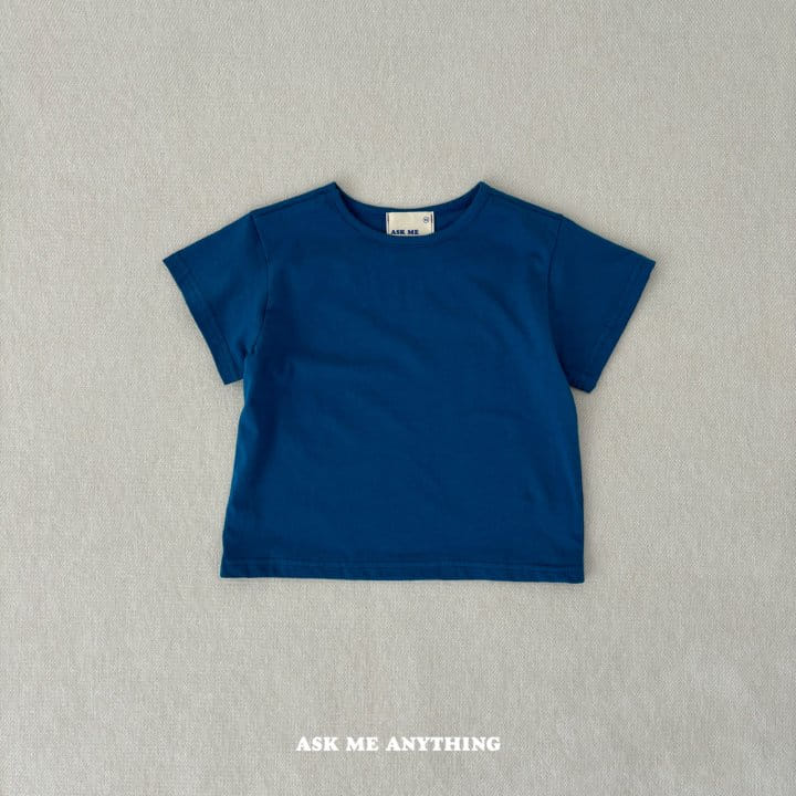 Ask Me Anything - Korean Children Fashion - #fashionkids - Simple Day Tee - 8