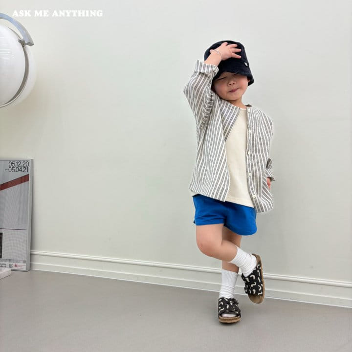 Ask Me Anything - Korean Children Fashion - #fashionkids - Marine Bla Cardigan