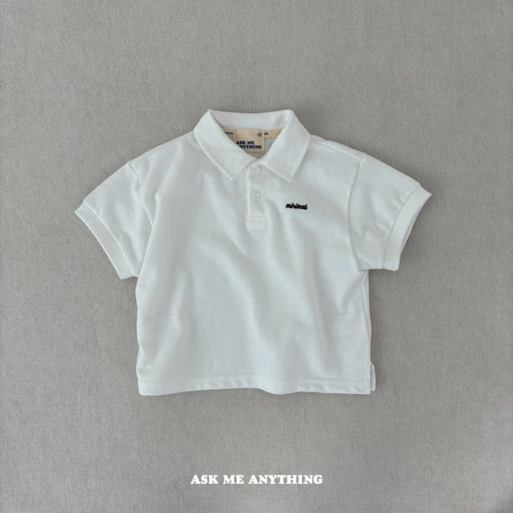 Ask Me Anything - Korean Children Fashion - #kidsshorts - PK Minimal Tee - 5