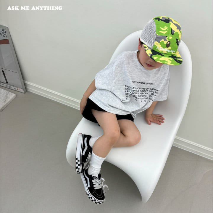 Ask Me Anything - Korean Children Fashion - #kidzfashiontrend - Banana Tee - 9