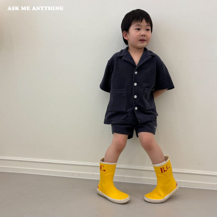 Ask Me Anything - Korean Children Fashion - #kidzfashiontrend - Mild Terry Shirt - 3