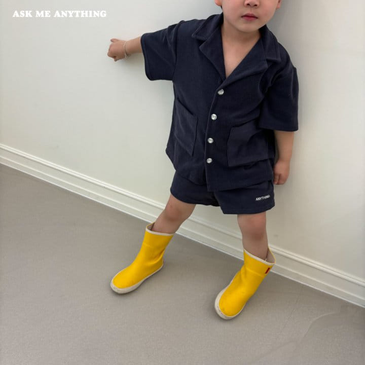 Ask Me Anything - Korean Children Fashion - #littlefashionista - Anything Terry Shorts - 8