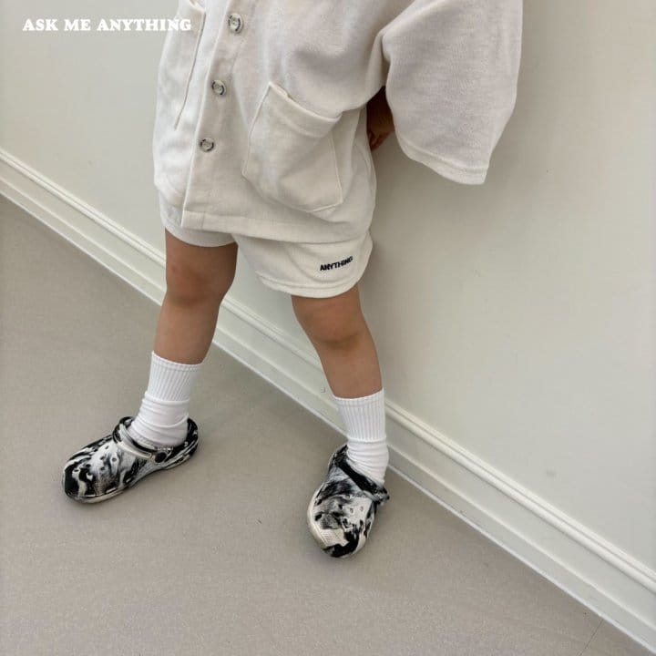 Ask Me Anything - Korean Children Fashion - #minifashionista - Anything Terry Shorts - 10