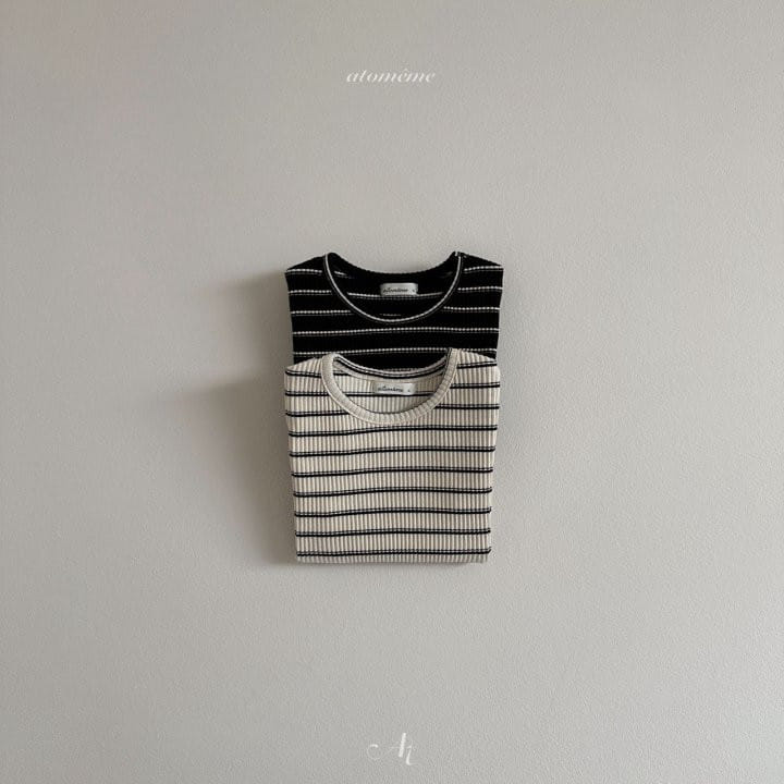 Atomeme - Korean Baby Fashion - #babyboutiqueclothing - May Rib Tee - 6