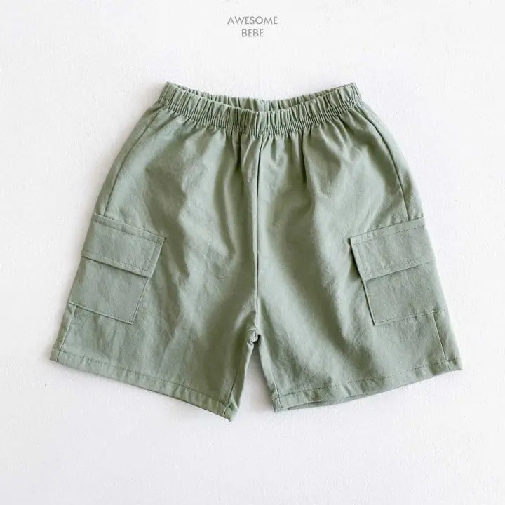 Awesome Bebe - Korean Children Fashion - #Kfashion4kids - Cargo Shorts - 5