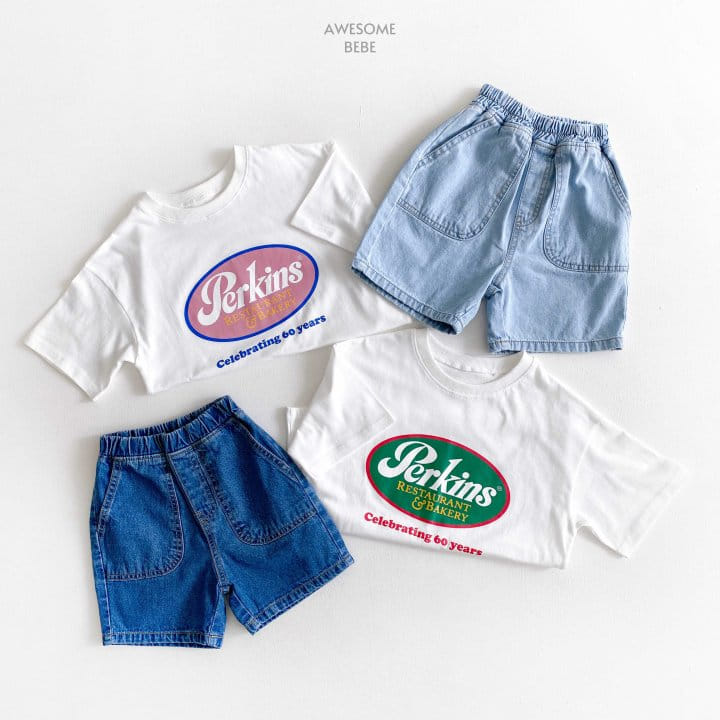 Awesome Bebe - Korean Children Fashion - #childofig - Perkins Short Sleeve Tee - 10