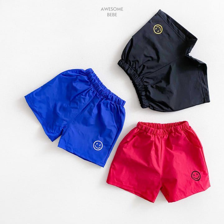 Awesome Bebe - Korean Children Fashion - #designkidswear - Smile Crunch Shorts