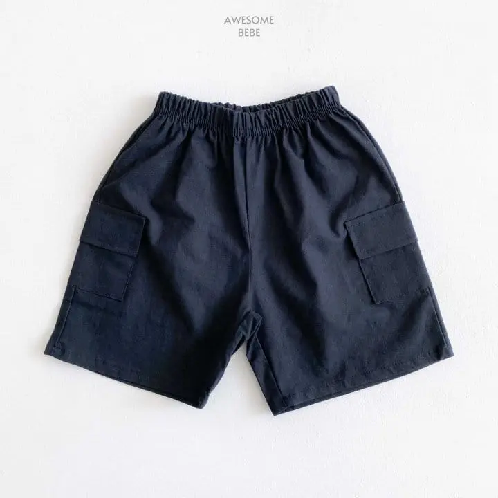 Awesome Bebe - Korean Children Fashion - #kidsstore - Cargo Shorts - 3