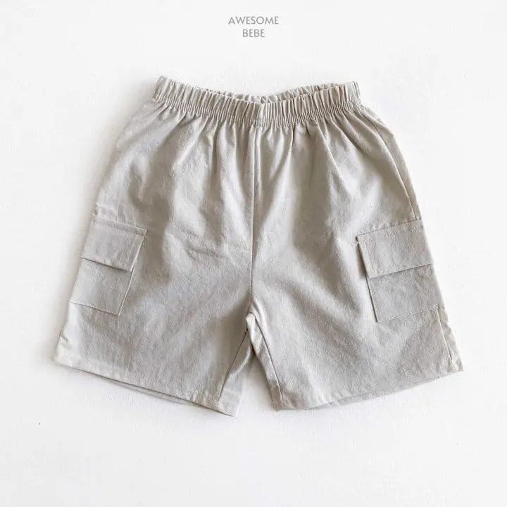 Awesome Bebe - Korean Children Fashion - #kidsstore - Cargo Shorts - 4