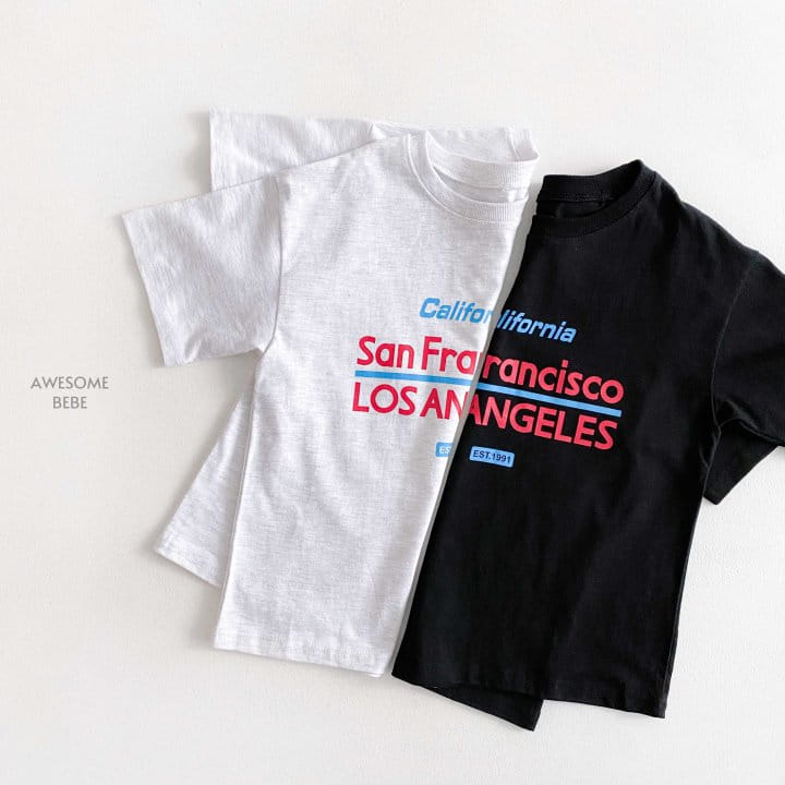 Awesome Bebe - Korean Children Fashion - #magicofchildhood - San Francisco Short Sleeve Tee