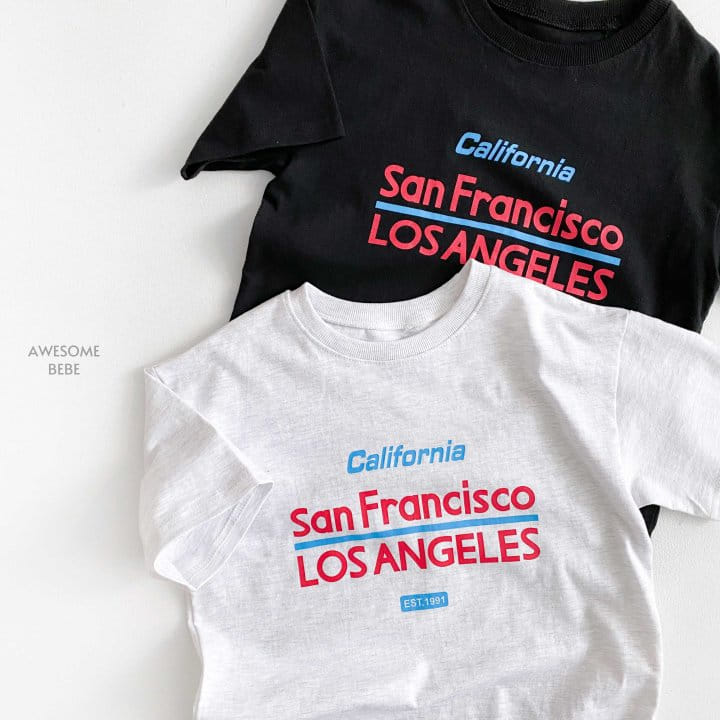 Awesome Bebe - Korean Children Fashion - #prettylittlegirls - San Francisco Short Sleeve Tee - 3