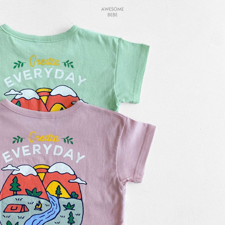 Awesome Bebe - Korean Children Fashion - #todddlerfashion - Adventure Short Sleeve Tee - 11