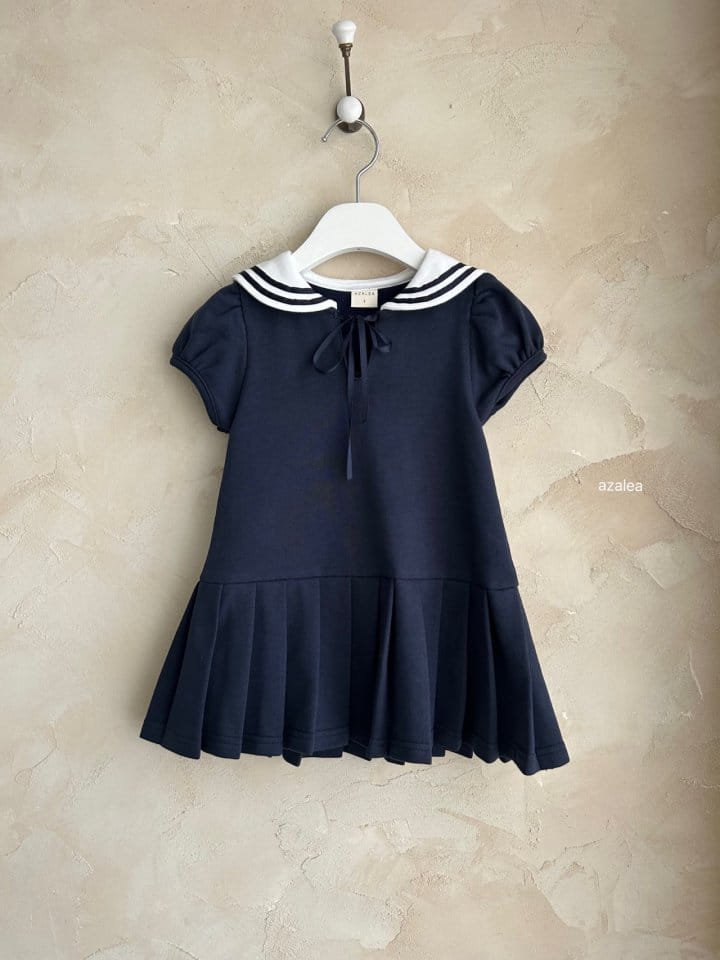 Azalea - Korean Children Fashion - #Kfashion4kids - Marine School One-Piece - 5