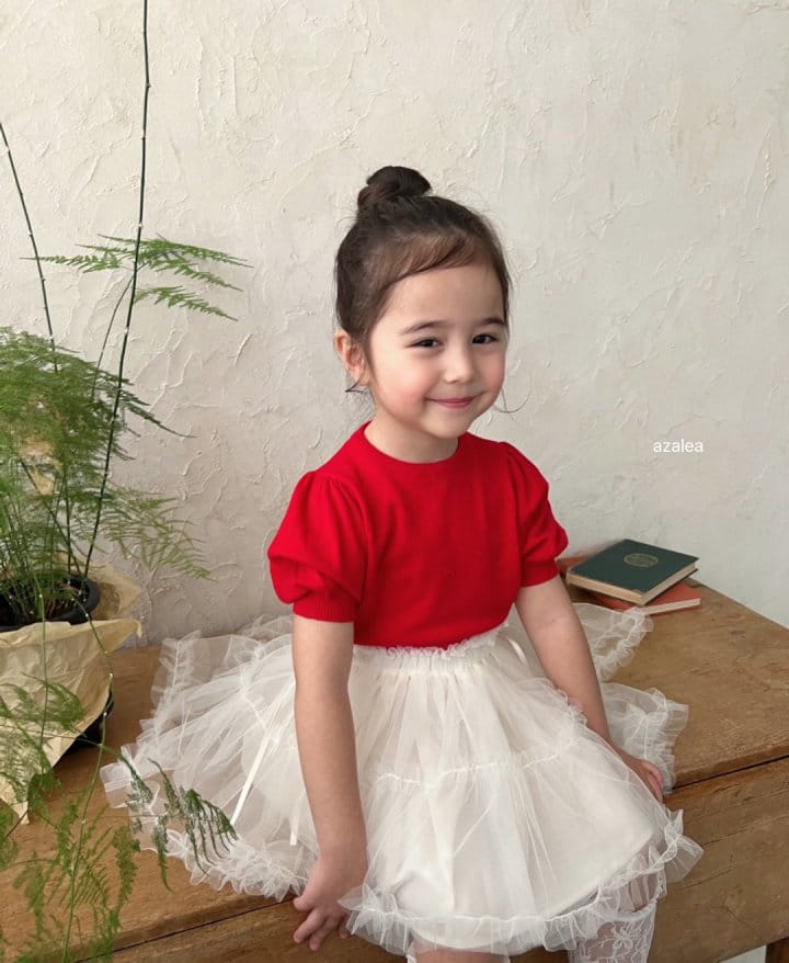 Azalea - Korean Children Fashion - #Kfashion4kids - C Puff Knit With Mom