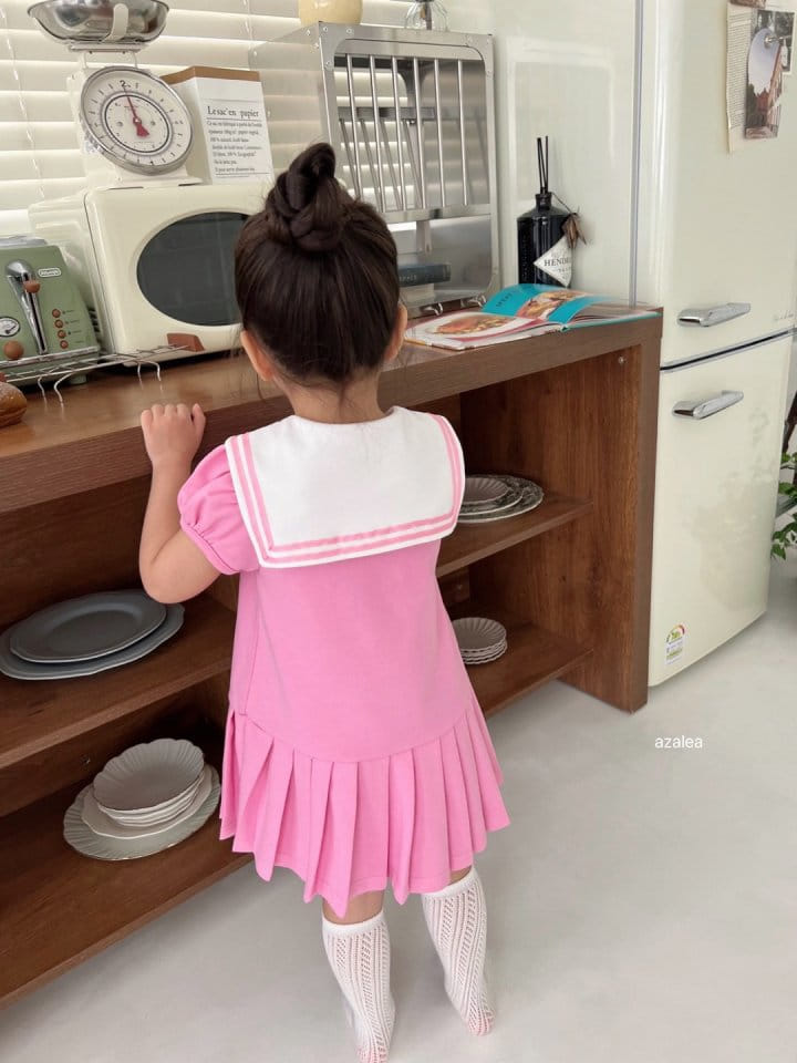 Azalea - Korean Children Fashion - #childofig - Marine School One-Piece - 11