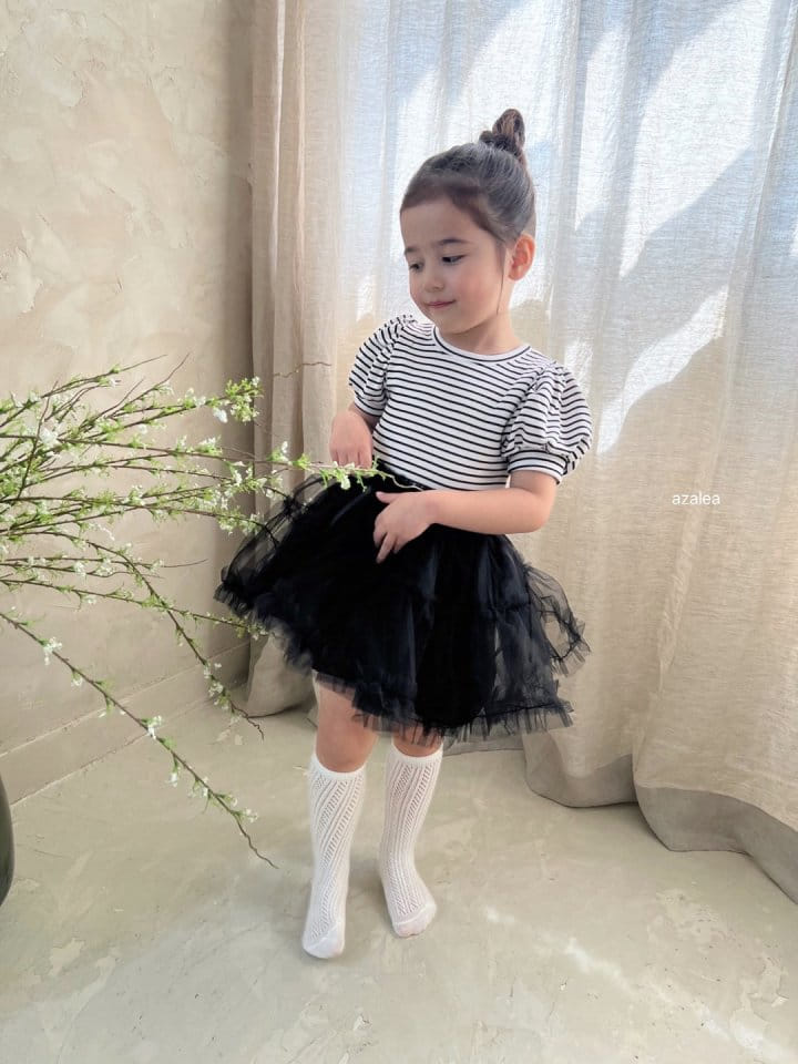 Azalea - Korean Children Fashion - #childofig - Of Puff Tee - 4