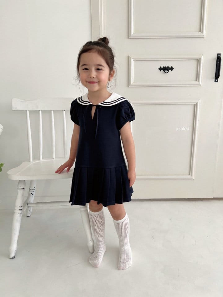 Azalea - Korean Children Fashion - #fashionkids - Marine School One-Piece