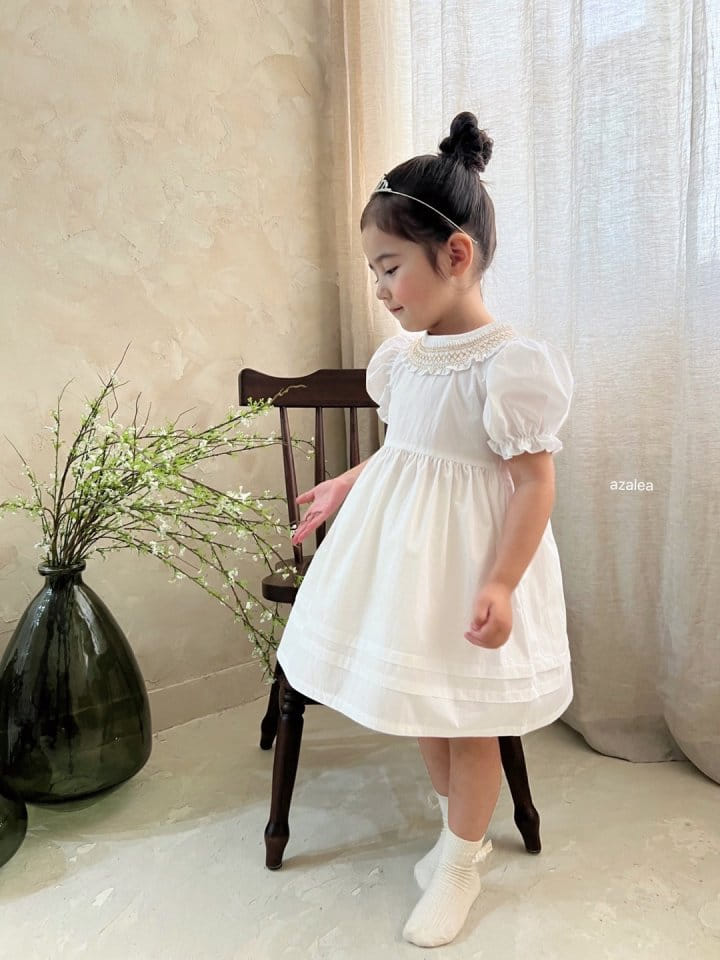 Azalea - Korean Children Fashion - #kidsshorts - Gold Ring One-Piece - 3